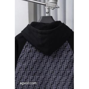 fendi25秋冬新作オールドフラワーパッチワークコート