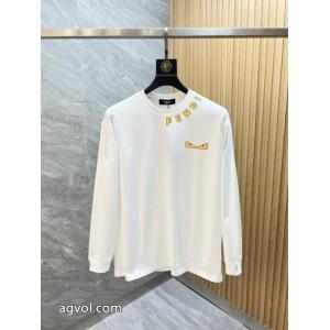 FENDI最終価格 超激得 デザイン性の高い偽物 ブランド 販売長袖Tシャツ