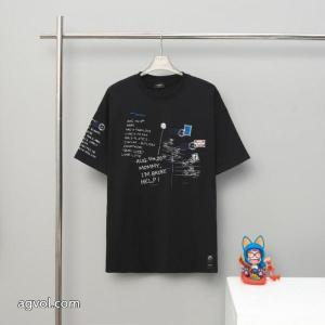  2026スーパー コピー雑誌掲載 こだわり高級 人気掲載 海外限定FENDI半袖Tシャツ