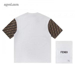 コピー ブランド 通販半袖TシャツFENDI人気商品 秋冬トレンド 雑誌掲載 国内発