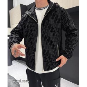 新品保証 シンプルなデザイン 格好良いジャケットFENDIコピー 品 販売