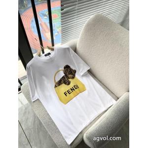FENDI数量限定在庫限り 2026新品入荷 人気商品新色登場！偽 ブランド サイト半袖Tシャツ