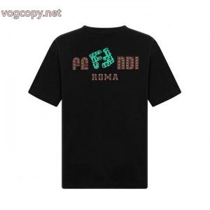 流行フォルム 最安値が実現 爆買い格安半袖TシャツFENDIブランド レプリカ