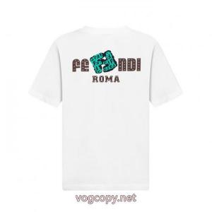流行フォルム 最安値が実現 爆買い格安半袖TシャツFENDIブランド レプリカ