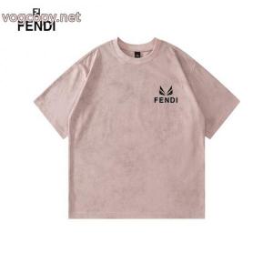 スーパー コピー メンズ無機質さが魅力 高級感のある 2026特別販売フェンディ半袖Tシャツ