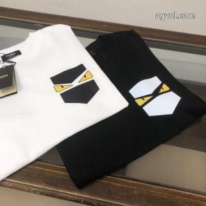 ブランド スーパー コピー半袖Tシャツ洗練された印象 オーバーサイズ 着心地良くFENDI