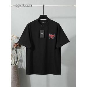 ブランド 通販 激安2026激安でおすすめ人気 プレミアム品質 HOT新品半袖TシャツFENDI