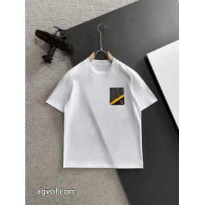 安心国内発送 着心地抜群 大人気 完売前にブランド 偽物 激安半袖TシャツFENDI