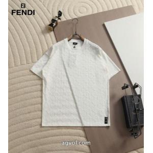 通販 ブランド半袖TシャツFENDI今シーズン注目のアイテム 最新人気話題沸騰中 人気急上昇中