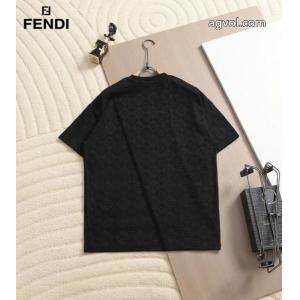 通販 ブランド半袖TシャツFENDI今シーズン注目のアイテム 最新人気話題沸騰中 人気急上昇中