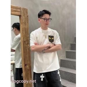 抜群の吸汗性 最安値に挑戦 シックでお洒落なコピー 商品 通販半袖Tシャツフェンディ