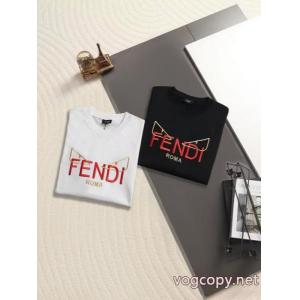 Newアイテム 世界中で爆発的人気 ユニークなデザインFENDI偽物 通販半袖Tシャツ