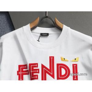 超激得安い 完売必須　限定SALE 新作限定華やかキュートブランド 偽物 激安FENDI半袖Tシャツ