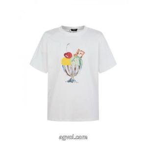 夏の定番スタイル スタイルアップ効果 デザイン性の高いフェンディブランド 品 激安 通販半袖T.