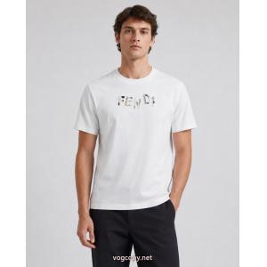 高品質な商品 セールで破格 韓国人気FENDI半袖Tシャツコピー ブランド 通販 安心