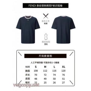 FENDI半袖Tシャツ偽物 通販着心地に 最新入荷260%新品 大人気カラー入荷！