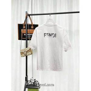 ブランド フェイクFENDI半袖Tシャツモダンな印象 センス漂う お洒落に魅せる