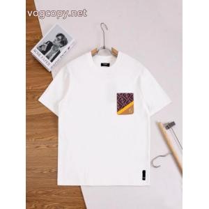 フェンディスーパー コピー半袖TシャツHOT セール 激安 最新の品 切り売り販売