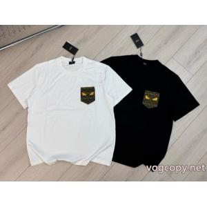 日本未入荷 夏季限定販売 激安新作フェンディブランド コピー 販売 半袖Tシャツ