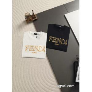 ブランド コピー 安心大注目早い者勝ち ルックスの良い 最高に人気商品!半袖TシャツFENDI