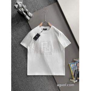 スーパー コピー ブランドFENDI半袖Tシャツ甘過ぎず大人な印象に 限定大特価 今季新作