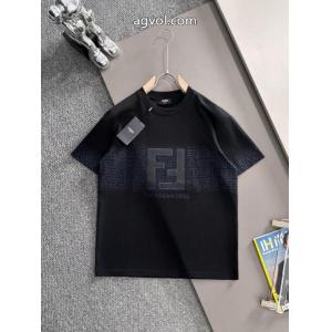スーパー コピー ブランドFENDI半袖Tシャツ甘過ぎず大人な印象に 限定大特価 今季新作