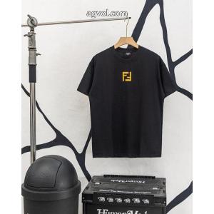 FENDI通販 ブランド半袖Tシャツ2026人気品 大人カジュアル 最新作期間限定セール