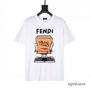 FENDI注目度UP！ 話題の新作到着 ハイグレード半袖Tシャツブランド 品 コピー