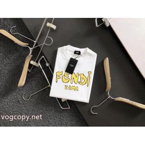 コピー 品 ブランド半袖TシャツHipHop 世代不問 ラグジュアリーブランドFENDI