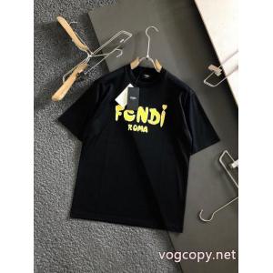 コピー 品 ブランド半袖TシャツHipHop 世代不問 ラグジュアリーブランドFENDI