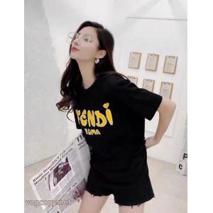 コピー 品 ブランド半袖TシャツHipHop 世代不問 ラグジュアリーブランドFENDI