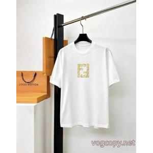 FENDI顧客セール大特価 大注目 究極な着心地半袖Tシャツコピー 商品 通販