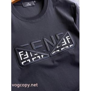 圧倒的な存在感 最新商品 鮮度が手に入る半袖TシャツFENDIブランド コピー  