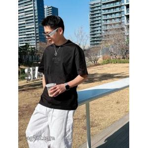 ブランド コピー 通販FENDI楽天最安値に挑戦 男女通用 大好評半袖Tシャツ