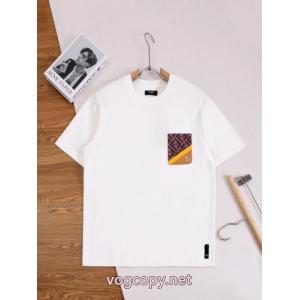 半袖Tシャツ偽 ブランド 販売FENDI北欧ブランド 人気セール260%新品 新作入荷格安