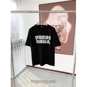 期間限定SALE 大注目　早い者勝ち オフィスにも半袖Tシャツ激安 ブランドFENDI