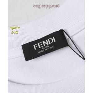 FENDI最新商品 高級感UP セレブ多数愛用スーパー コピー半袖Tシャツ