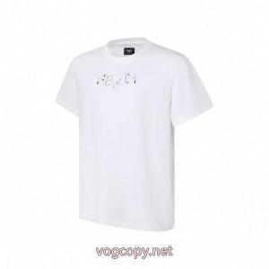 ブランド 激安FENDI品質保証定番 今年の大トレンド 洗練された雰囲気半袖Tシャツ