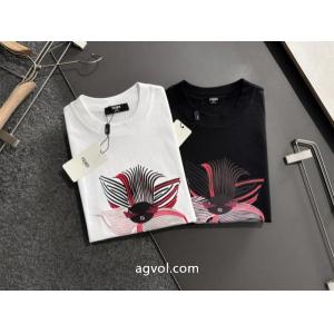 FENDI一番素敵 定番人気　薄手柔らか 全国無料品質保証Tシャツブランド 品 コピー.