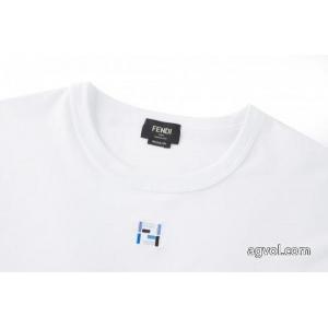 VIP価格 爽やかな印象 品質の良さスーパー コピー 販売FENDI半袖Tシャツ