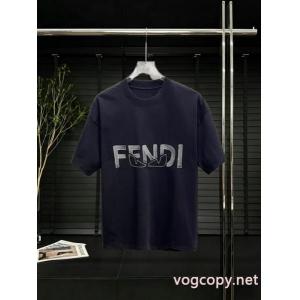 おしゃれ上級者に着 今季爆発的な人気定番商品 ファッションの最先端！通販 ブランド半袖TシャツFENDI