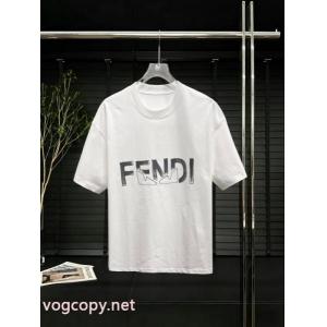 おしゃれ上級者に着 今季爆発的な人気定番商品 ファッションの最先端！通販 ブランド半袖TシャツFENDI