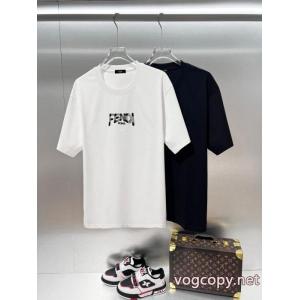 不動の人気商品 男女通用 期間限定スーパー コピー 通販半袖TシャツFENDI