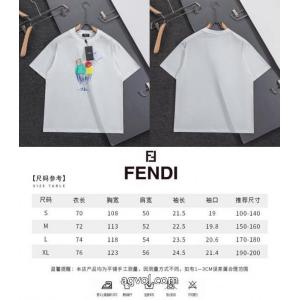 限定SALE 高品質限定アイテム 海外限定モデル 新作激安 ブランド 通販FENDI半袖Tシャツ