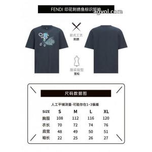 半袖Tシャツ高級感が好評です キラキラ 贅沢な逸品コピー 商品 通販FENDI