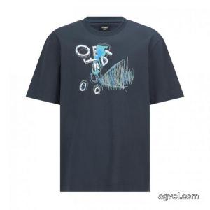 半袖Tシャツ高級感が好評です キラキラ 贅沢な逸品コピー 商品 通販FENDI