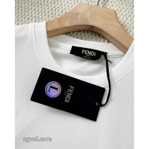 正規品保証 最終価格セール 2026ss トレンドブランド コピーフェンディ半袖Tシャツ