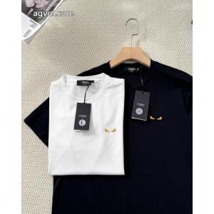 季節の人気アイテム 最安値新品 上質上品FENDIブランド コピー 販売半袖Tシャツ