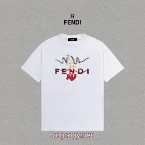 ブランド 品 激安 通販好感度265％ 海外大人気 超優秀FENDI半袖Tシャツ