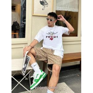 ブランド 品 激安 通販好感度265％ 海外大人気 超優秀FENDI半袖Tシャツ